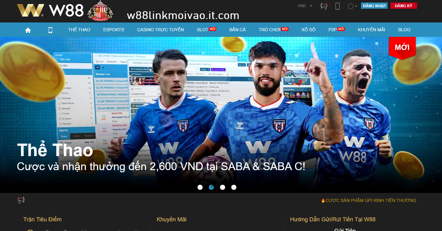 Sân chơi cá cược W88